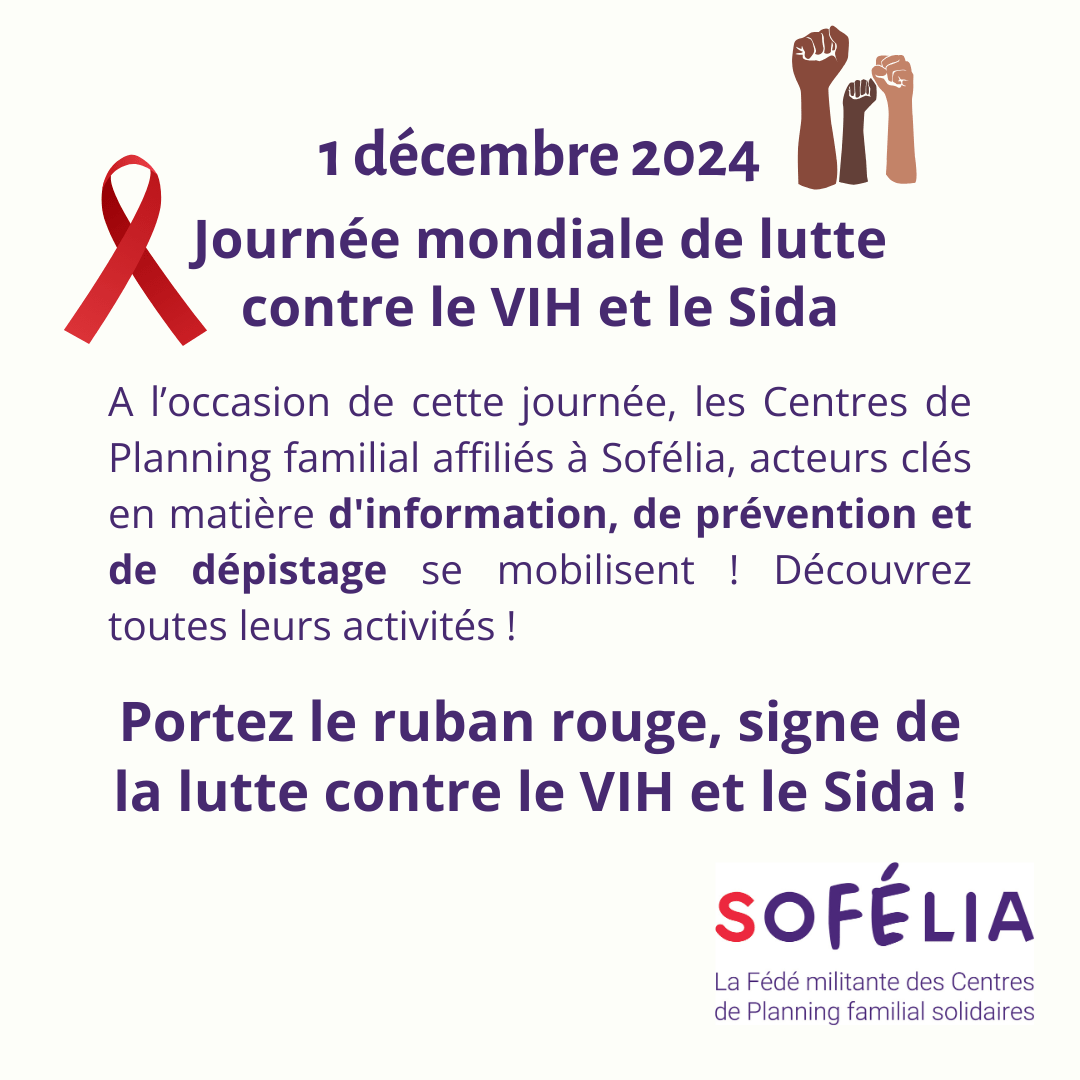 Illustration de l'article reprenant les activités des CPF dans le cadre du 1er décembre, journée mondiale de lutte contre le SIDA/IST